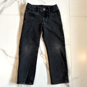 BabyGap Boys Black Jeans Size 5 Straight